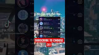 Choose Which Fortnite Option to pick? Funny Fortnite TikTok #shorts #fortnite #vbucks #fortniteskins