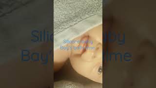 silicone baby bath time