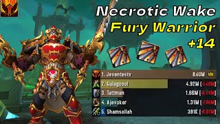 +14 Necrotic Wake (TWW BETA) - Fury Warrior WILL BE META!