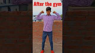 After the gym | koi toh dakh raha hai  #shorts#viral#funnyvideo