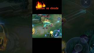 gusion vs cloude😂😂#mlbb#shorts#chishy gaming