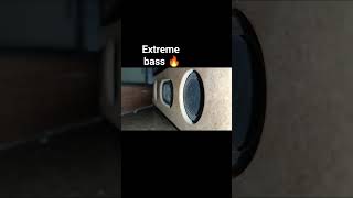 Extreme bass 🔥 test #subwoofer #bass