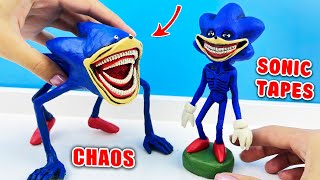 Лепим Страшного Соника или мрачный СОНИК exe | CHAOS The Sonic Tapes ✅ Лепка ОК