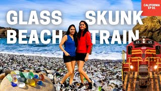 Glass Beach & Skunk Train | California Travel Diaries | EP01