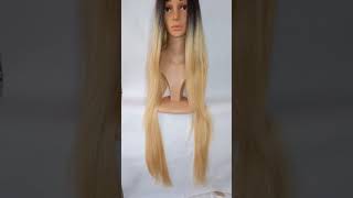 Lace front longa loira 80 cm