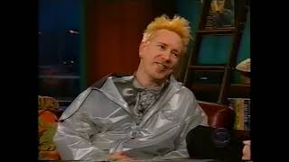 Johnny Rotten Lydon on The Late Late Show with Craig Kilborn 2000.04.04 Sex Pistols Public Image Ltd