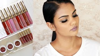 COLOURPOP SWATCHES // ULTRA MATTE LIQUID LIPSTICKS // NUDES & PINKS | ZAHRAH ALIYAH