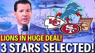 WOW! LIONS SELECTING STARS FOR FREE AGENCY! DETROIT LIONS NEWS