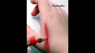 Making Tatto on hand by pen #tattoolover #painting #tattooart #artists #bodytattoo #art #tattos