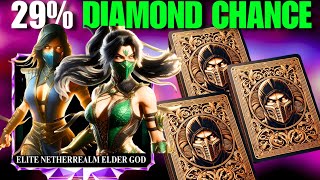 MK Mobile Elite Netherrealm Elder God Pack | 29% Diamond Character Chance...