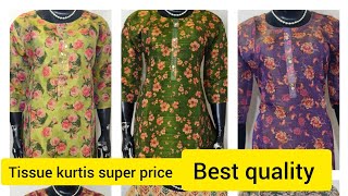 New product Tissue kurtis super price free shipping 🌟🌟🌟🌟✨✨✨✨✨✨🌟✨