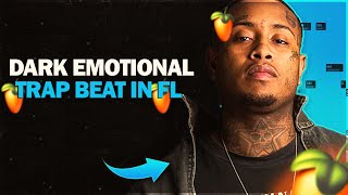 MAKE DARK EMOTIONAL TRAP BEAT IN FL STUDIO 2023 🔥