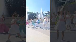 LES PRINCESSES À DISNEYLAND PARIS #shorts #disneyprincess #disneylandparis #dlp #disneyparks #love