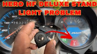 hf deluxe stand light problem | side stand sensor problem