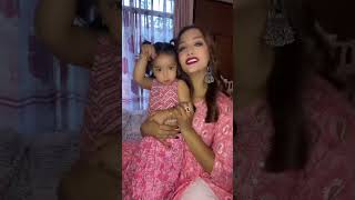 Priyanka Karki and Ayanka cute moment #priyankakarki #shorts