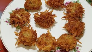 Crispy and Crunchy Pakode wo be Besan ka baigair | Ramzan Special Recipe | Pakoray without Besan