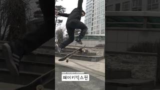 눈 오는 날 스케이트보드 촬영 #shorts #skateboarding #스케이트보드