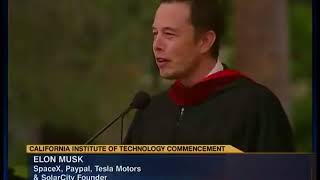 Elon Musk's Legendary Commencement Speech