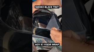 SMOKE BLACK TINT | AGV K1 VISOR WRAP | JODHPUR