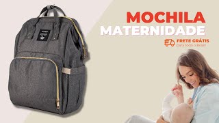 Mochila Maternidade Lequeen para viagens e passeios