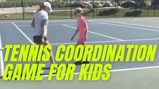 COORDINATION TENNIS DRILL for KIDS | 3 - 10 years old