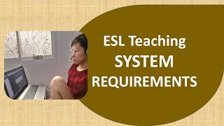 ESL Teaching System Requirements 2