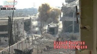 (ENG Sub) Syria. Джобар. Зачистка школы. Часть 1