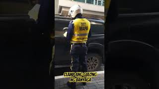 Na clamp ang Gulong ng Banyaga #hermsmotovlog #clampingoperation #shorts