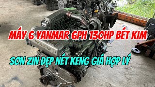 Động Cơ Yanmar 6PH Bét Kim Turbo 130hp 2700rpm Số 4,48 Chỉ 65tr 0923,5555,97 Tâm| Tâm Vlog