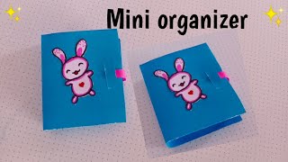 Mini paper organizer origami | paper origami Craft | Easy little paper organizer