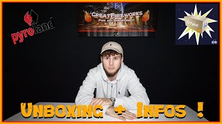 Pyroland Unboxing + Infovideo (Stream-Comeback etc.) | GreatFireworks