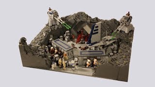 Lego Incursion at the Citadel | Echo's Death | The Clone Wars Collab MOC #2