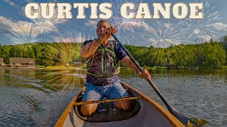 Solo Canoe: 1987 Curtis Canoe Nomad l Hemlock Canoe l Fireworks l 4th of July 2022