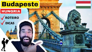 Budapeste - HUNGRIA | O que fazer em Budapeste | Vlog - Parte 1