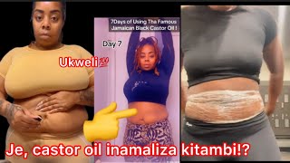 Does castor oil burn belly fat, CYST and Fibroids? TikTok trending Castor oil benefits