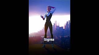 Gwen Stacy Spider-Man across the spider verse edit shorts