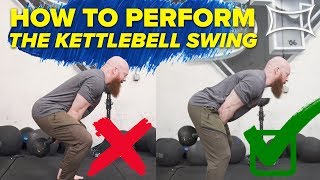 How to do KETTLEBELL SWING (Use Your Hips!) Ft. Cory Schlesinger