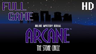 Arcane: Online Mystery Serial ⛥ The Stone Circle -  Full Game 1080p60 HD Walkthrough - No Commentary