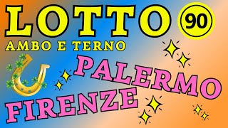 🔥 Pronti a SFIDARE la fortuna? Previsioni Numeri al lotto su Palermo e Firenze! 🔥