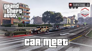 🚨*LIVE* GTA 5 | SURPRISE CAR MEET | PS4