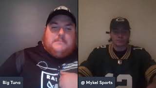 NFL Week 12 Recap w/ Big Tuna & Mike! #NFL #RaiderNation #GoPackGo