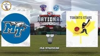 MLT National Championship || Tennessee Raiders VS Toronto Stars || USA Tapeball Cricket