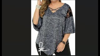 PATRONAJE DE BLUSA PARA OCULTAR ROLLITOS