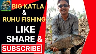 Incredible Big Ruhu & Katla 🎣🎣🎣Fishing at Rani Pond, Berhampore