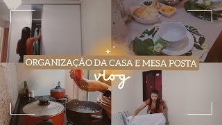 Organizando a casa,rotina de dona de casa,fiz sopa