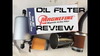 NEW Magnefine 3/8" Magnetic Inline Transmission Filter Review