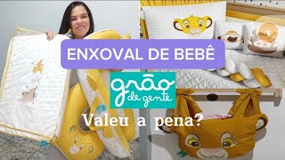 KIT BERÇO NA GRÃO DE GENTE | Unboxing | Expectativa X Realidade