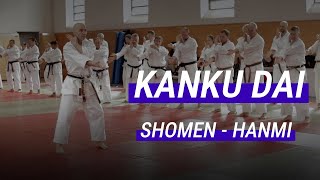 Kanku dai - Wechselspiel Shomen-Hanmi | Interplay shomen-hanmi