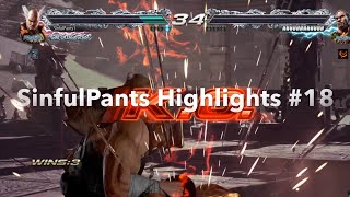 SinfulPants Tekken 7 Heihachi Online Highlights #18