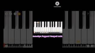 Aamchya Papani Ganpati Anla piano. #ganpatibappamorya #marathisong #pianocover